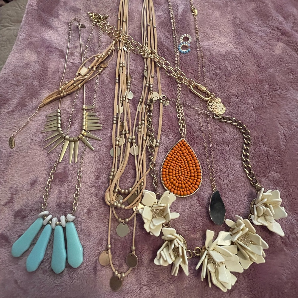 Huge Plunder Lot of Necklaces and Bracelets!